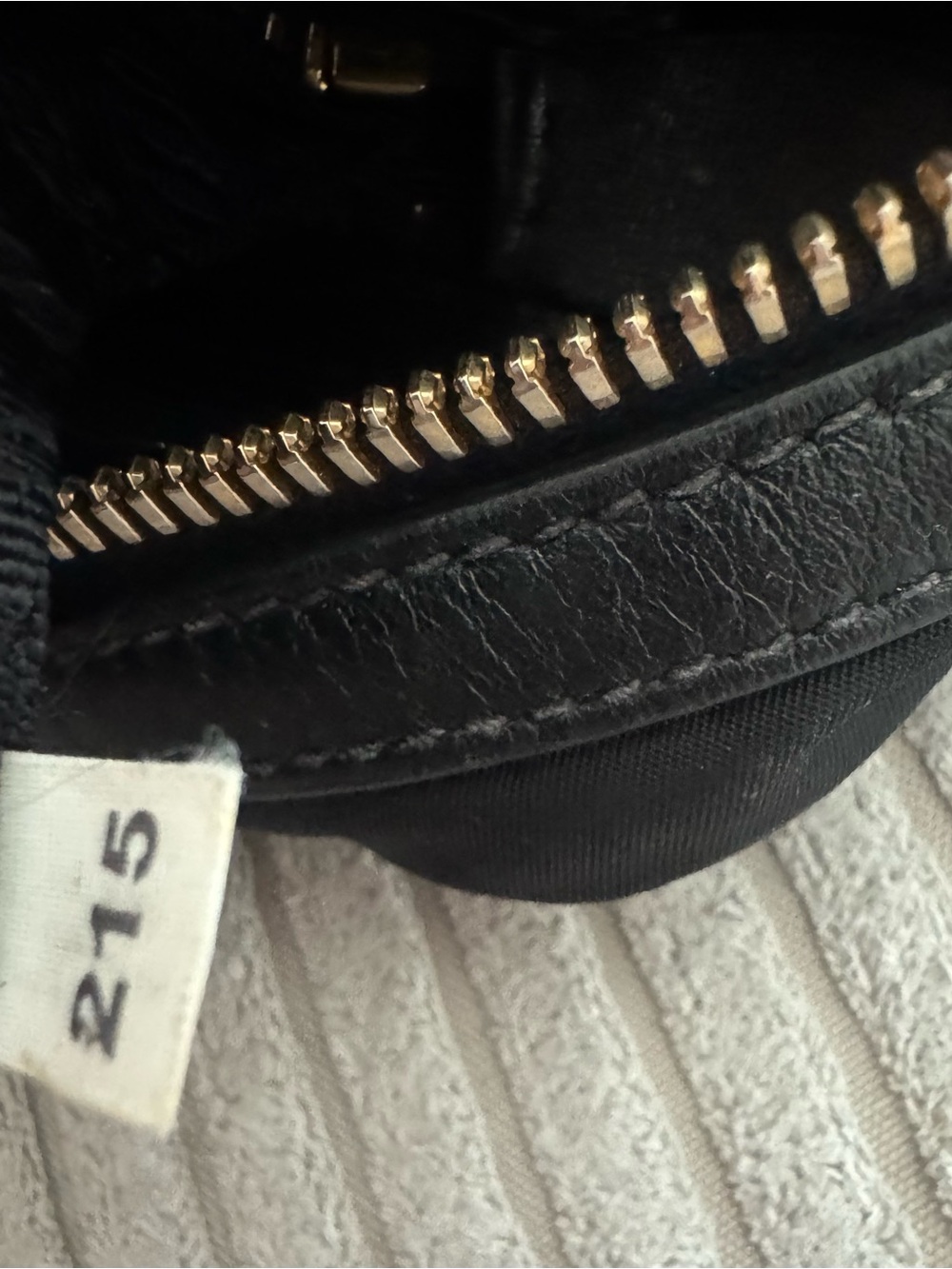 Prada Tessuto Black Nylon Crossbody with Gold Logo Hardware - Picture 15 of 15